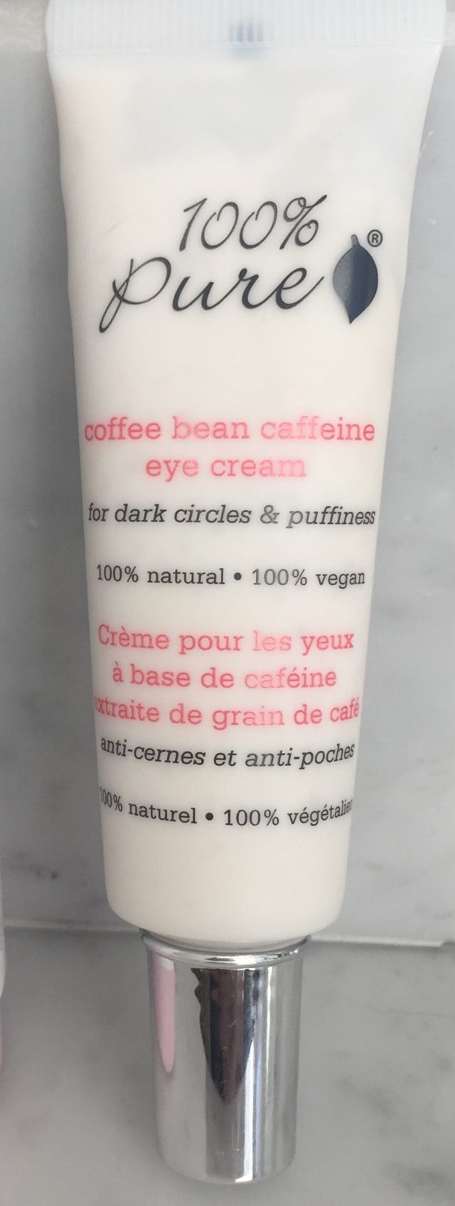 100% Pure eye cream review
