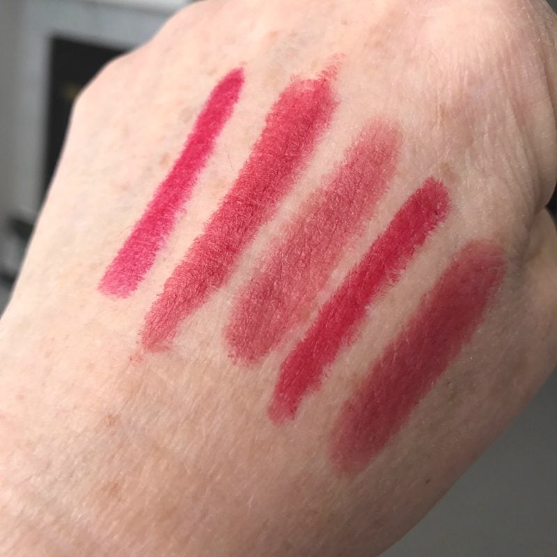 Testing red lipsticks on A Well Styled Life