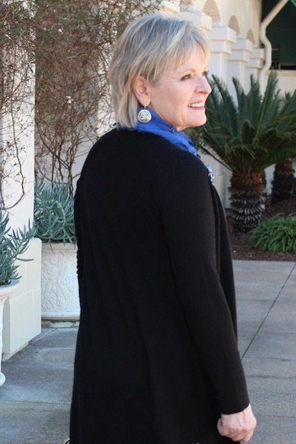 Jennifer Connolly of A Well Styled Life wearing Talbots sweater