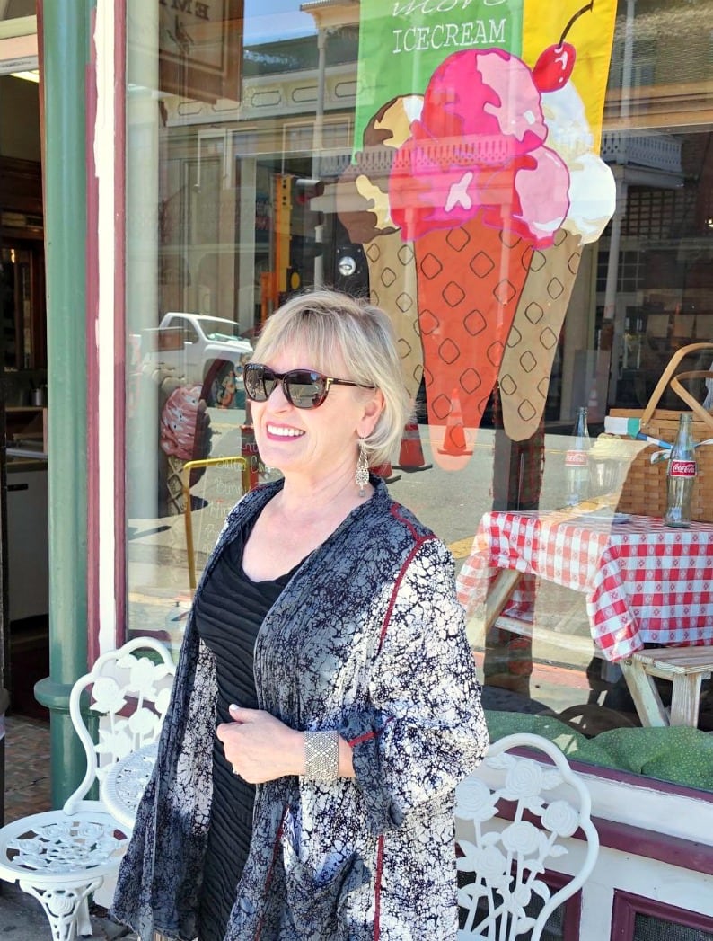 Jennifer Connolly of A Well Styled Life exploring Sutter Creek