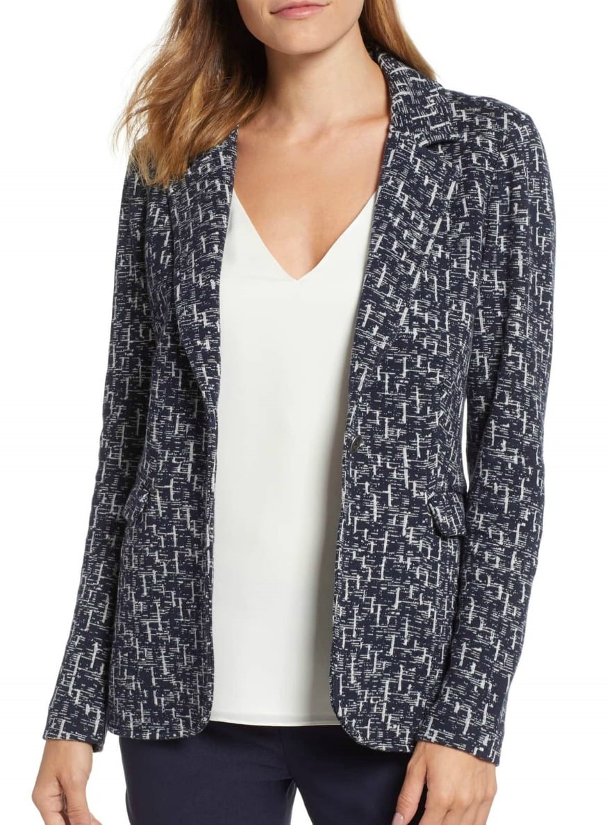 Soft knit jacket by Nic+Zoe from Nordstrom on A Well Styled Life