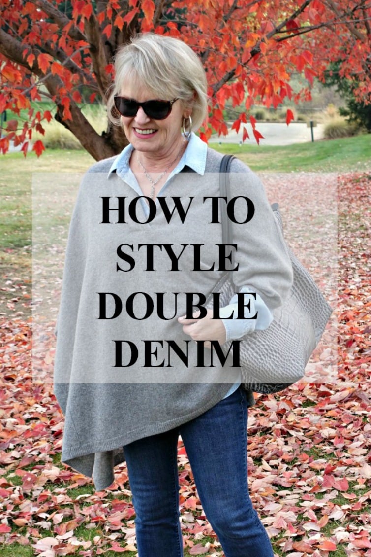 style blogger Jennifer Connolly of A Well Styled Life shares the new rules for styling double denim