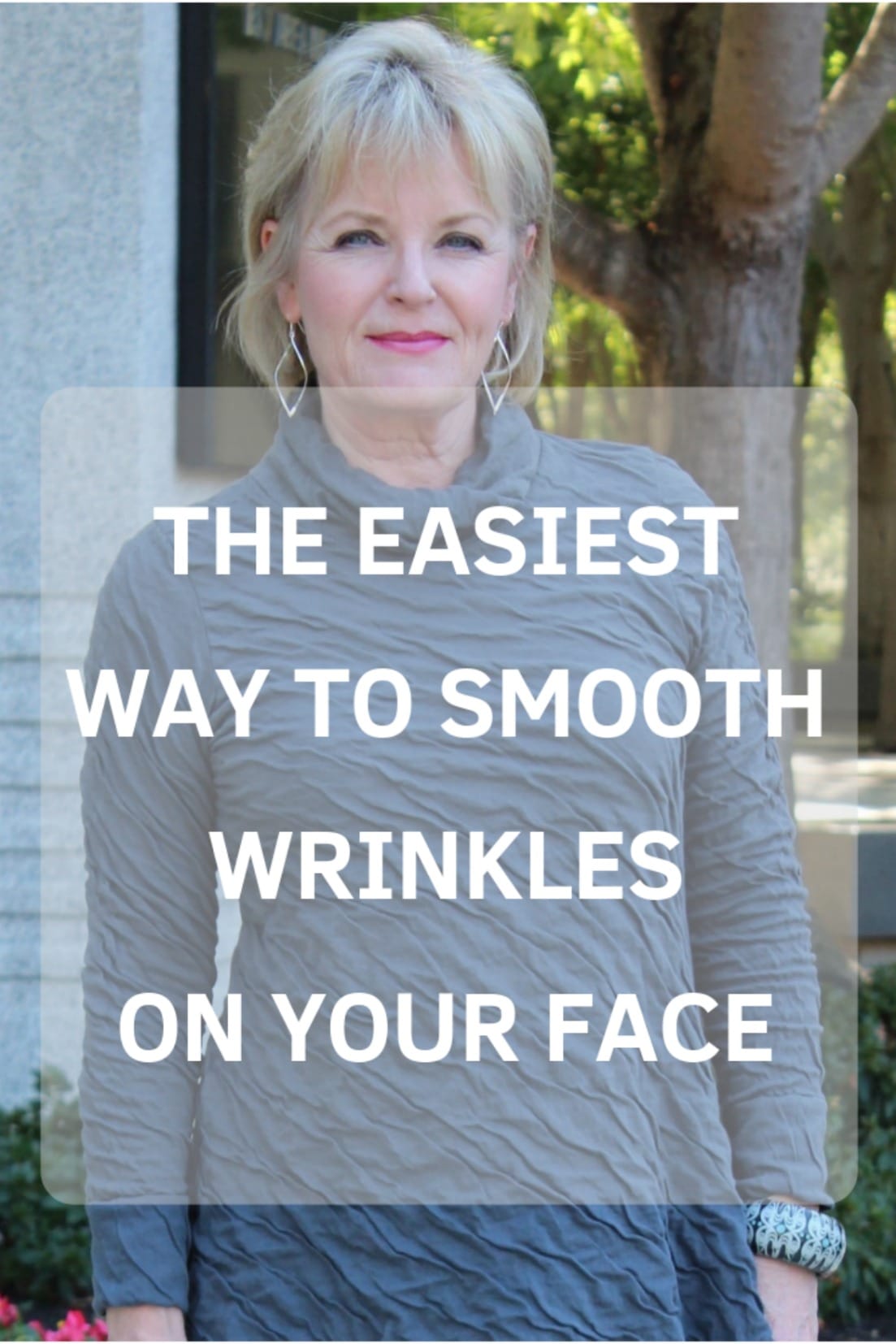 The Easiest Way to Smooth the Lines on Your Face