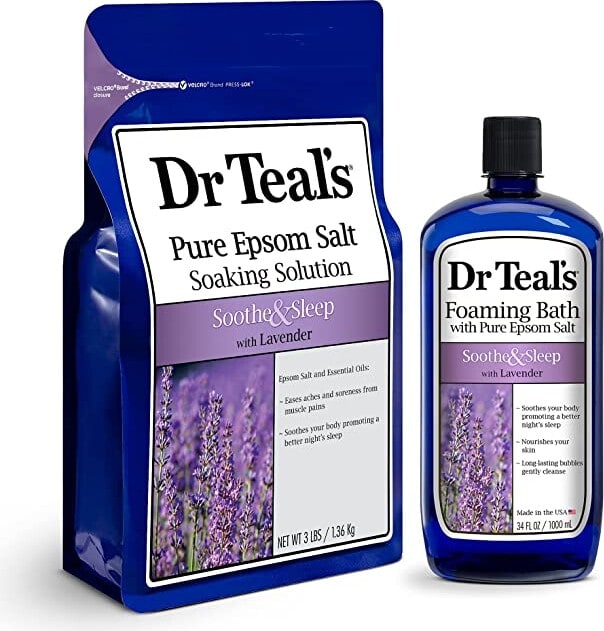 Amazon Beauty Finds Dr Teal's Pure Epsom Salt Soak