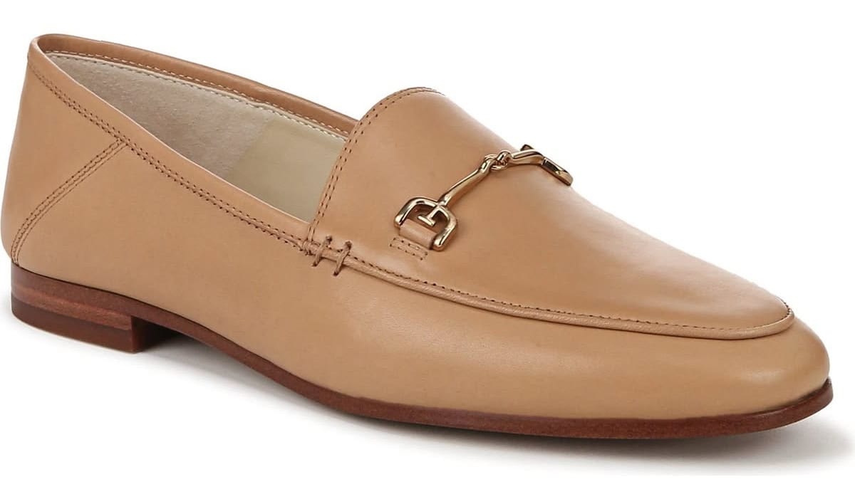 Nude ballet flat that matches your skin tone to help you look taller