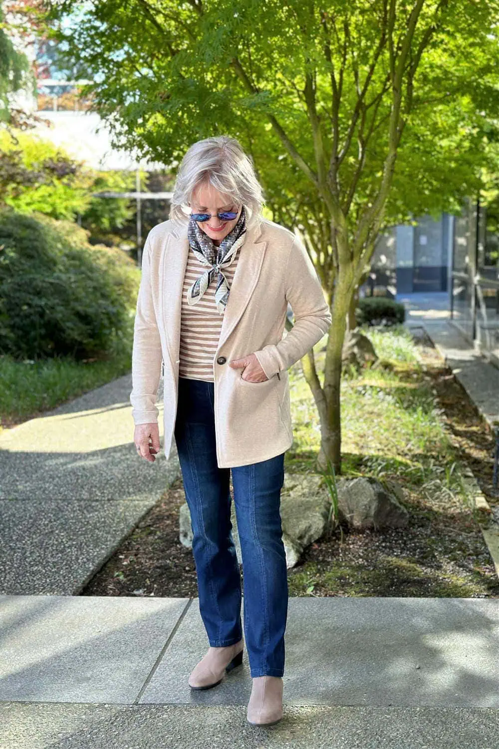 Tweed Blazer Sophistication