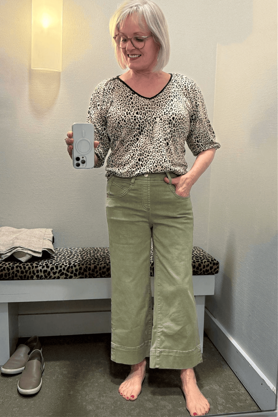 HOW TO WEAR THE COLOR SOFT OLIVE GREEN IN FALL 2025 FOR WOMEN OVER 50