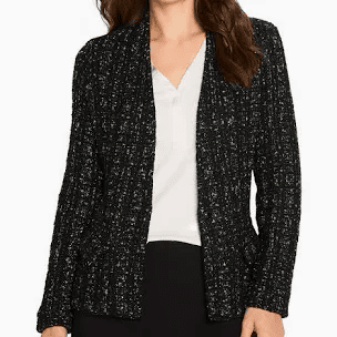 Nic+Zoe Metallic Grid Jacket Nordstrom Winter 2025