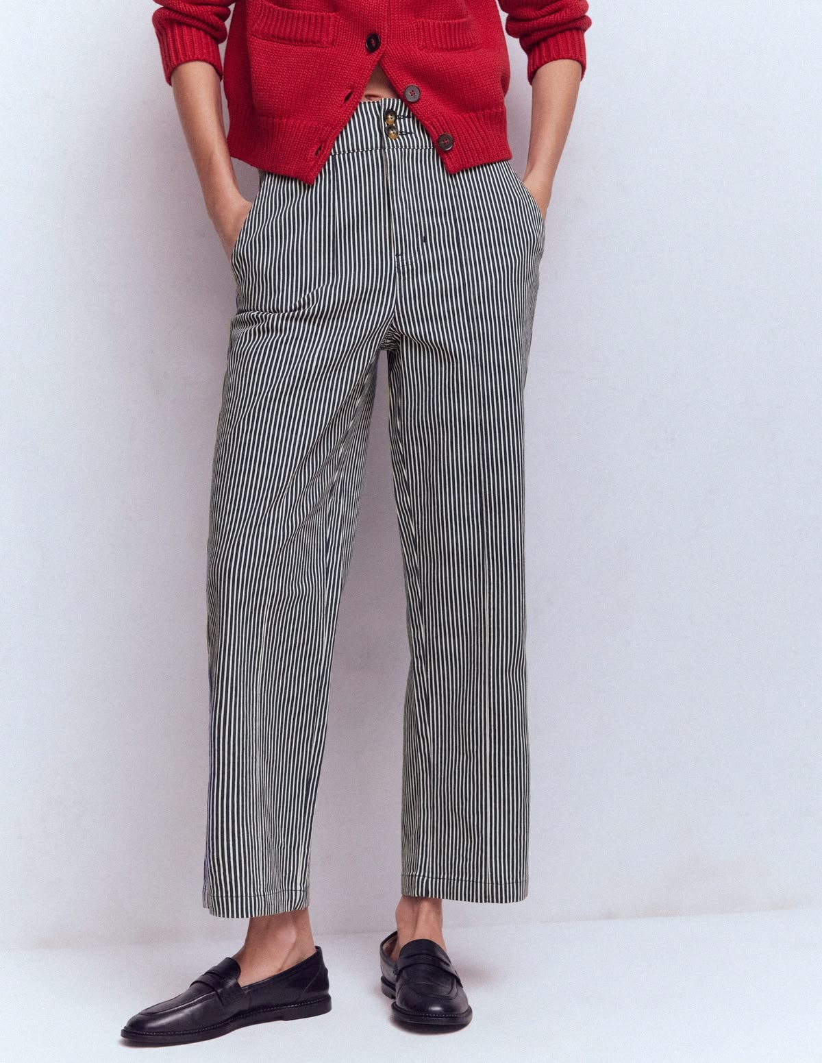 MODERN BODEN STRIPED CHINO PANT