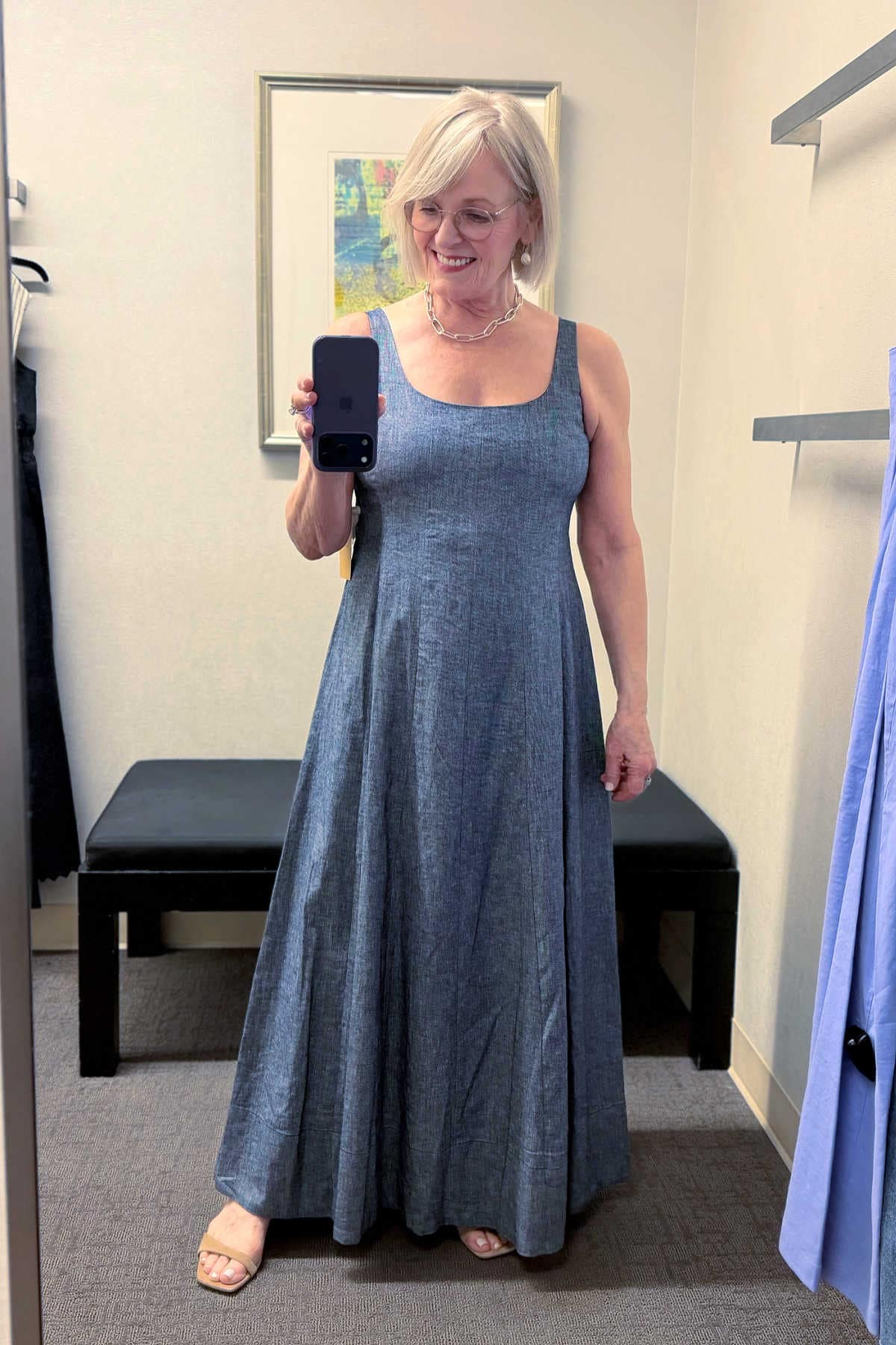 Halogen Scoop Neck Tank Dress