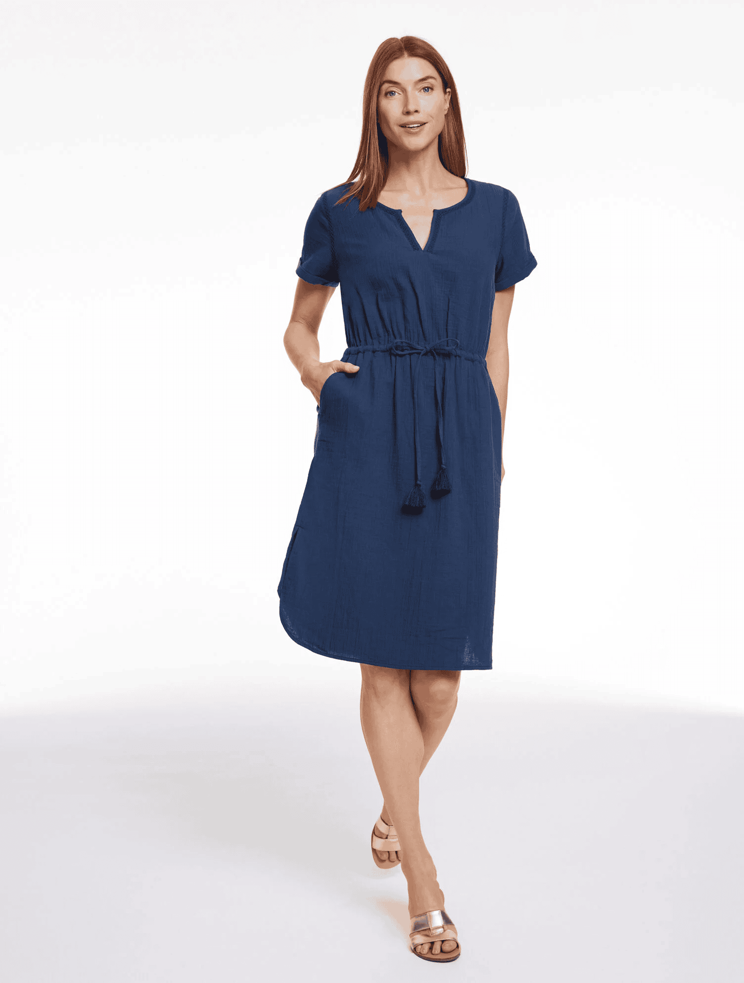 Aqua Club Gauze Beach Dress Cover-Up