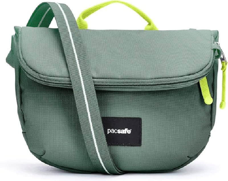 Pacsafe GO Saddle Crossbody bag with flap closure