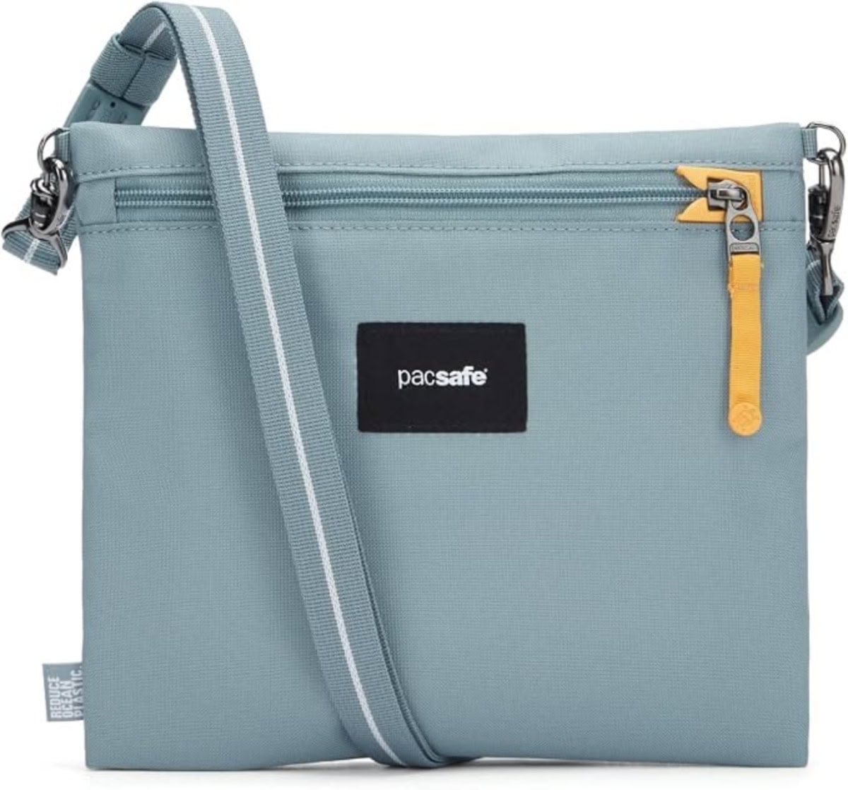 Pacsafe GO compact crossbody pouch with adjustable strap