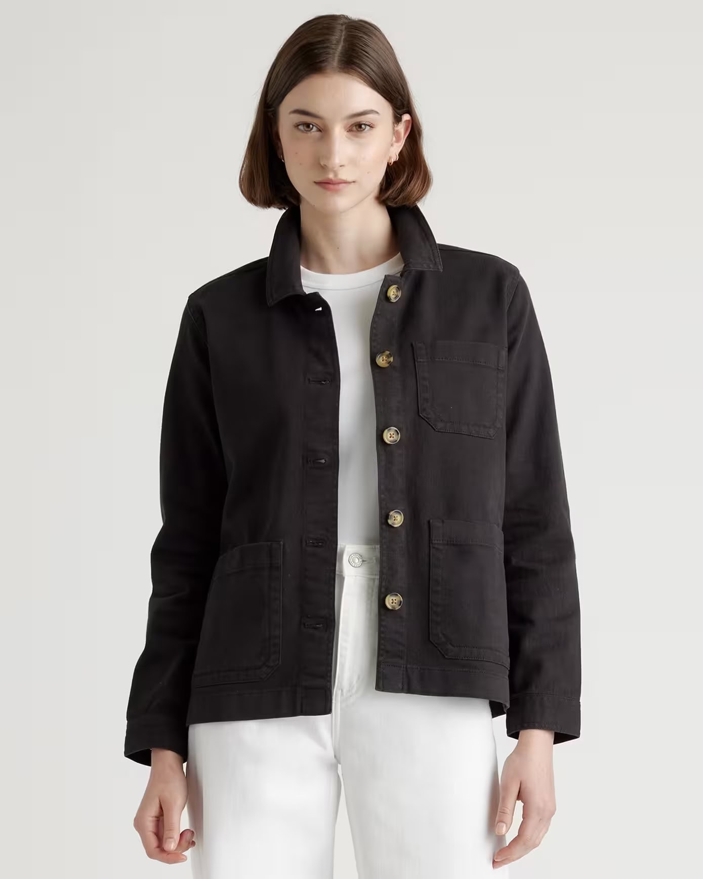 Quince Organic Comfort Stretch Chore Jacket